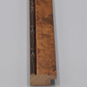 1 1/4" Antique Walnut Burl w/Compo 245