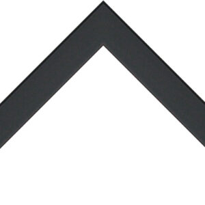 2400-65 - 1 1/4" Black No-Gesso Flat