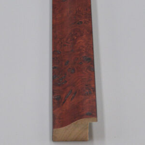 1 1/4" Red Burl w/Compo 4512