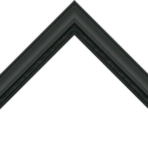 440-05 - 1 3/8" Revrse Black Weave Lip