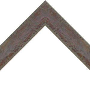 1310-90 - 1 7/8" Lt Walnut Faux Burl Distress