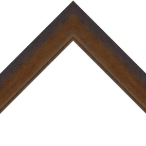 310-110 - 1 5/8" Dark Walnut Scored Rustic