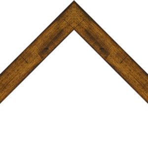 1 3/8" Distressed Lt Walnut Flat