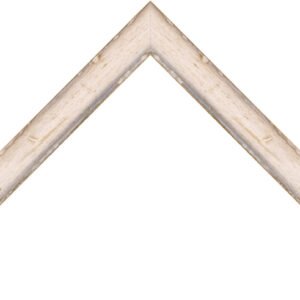 3/4" Distressed White Wash Cube