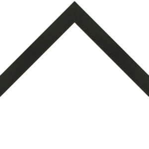3/4" Black No-Gesso Cube