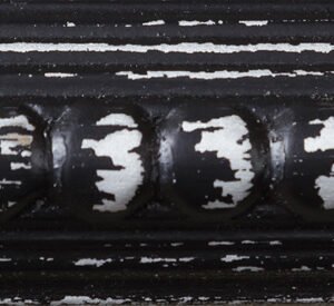 Primitive Pearls PRL-SL BLACK OVER SILVER